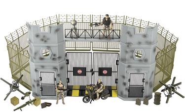 World Peacekeepers 1:18 Sotilastukikohta Port sis. 3 hahmoa