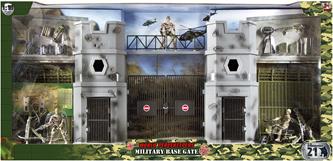 World Peacekeepers 1:18 Sotilastukikohta Port sis. 3 hahmoa-2