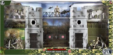 World Peacekeepers 1:18 Sotilastukikohta Port sis. 3 hahmoa-2