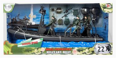 World Peacekeepers 1:18 sotilasvene, sis. 3 toimintafiguuria-2
