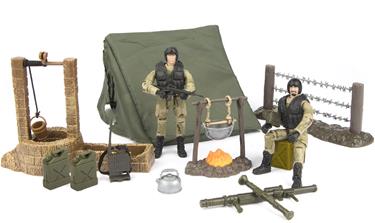World Peacekeepers 1:18 Suuri sotilasleiri sis. 2 hahmoa