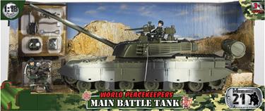 World Peacekeepers 1:18 Taistelupanssarivaunu, sis. 2 hahmoa-2