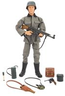 WW2 Axis Waffen-SS Toimintafiguuri 30,5cm tarvikkeineen