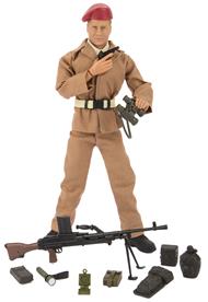 WW2 Liittoutuneiden laskuvarjorykmentin toimintafiguuri 30,5cm
