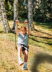 Zuumi Cableway 30m aloituspakkaus keinulla - Tee se itse!-2