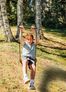 Zuumi Cableway 30m aloituspakkaus keinulla - Tee se itse!-2